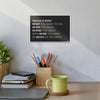 Success Is Doing What You Want | Minimal Motivational Poster for Home & Office Wall Decor