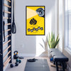 Funny Motivational Wall Poster for Office, Bedroom & Living Room | CCTV Camera Design with You Look Awesome Today Quote | Cool Gift Poster for Friends & Students