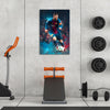 Lionel Messi Dribble Masterpiece Poster | Iconic Football Legend LM10 Goat Wall Art for Sports Fans, Gamer Rooms & Teen Bedroom Decor