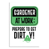 Garden Décor Sign for Plant Lovers, Backyard Gardeners, Sheds, Patios, Green Rooms & Outdoor Hobby Spaces