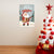 Cute Santa Singing Christmas Poster | Festive Wall Art for Holiday Decor, Kids Room, School & Party Decorations | Cheerful Xmas poster