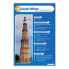 Qutub Minar Educational Poster | Historical Monument of India with Facts | Indian Heritage & Learning Wall Poster
