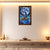 Meditating Lord Shiva Framed Poster | Mahadev Wall Art for Peace, Focus & Positive Energy | Spiritual Vastu Décor with Moon & Trishul
