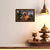 Radha Krishna Framed Poster | Divine Couple Wall Art for Love, Harmony & Positive Energy | Krishna Flute Nature Scene Spiritual Vastu Décor