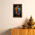 Lord Shiva Damru Framed Poster | Mahadev Power Wall Art with Trinetra & Rudraksha for Protection, Strength & Positive Energy