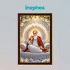 Vastu Guru Nanak Dev Ji Divine Blessings Photo Frame | Sacred Sikh Spiritual Wall Decor for Home, Office & Prayer Room
