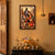 Divine Shiv Parvati Photo Frame with Shivling & Nandi | Lord Shiva and Goddess Parvati Spiritual Wall Art | Premium Wooden Framed