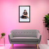 Custom Pet & Owner Portrait Wall Art with Frame | Personalized Dog, Cat & Pet Photo to Premium Framed Artwork