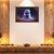 Adiyogi Shiva Photo Frame | Premium Cosmic Neon-Style Effect Framed Wall Art | Pooja Room, Living Room & Home Decor