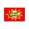 Do Not Disturb | Bold Comic Style Wall Poster for Bedroom, Study Room, or Office Door | Red & Yellow Pop Art Design
