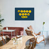 Feelings Emoji Poster | Fun & Colorful Wall Art for Kids Room, Playroom, or Classroom | Emotional Learning Chart