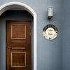 Couple’s Personalized Round Name Plate | Modern Minimal Wall Decor For Family Entryways