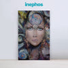 Abstract Woman Wall Painting for Living Room, Bedroom, Office, Hotels, Drawing Room