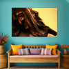 Beautiful Bronze Ganesh Ji Wall Painting for Living Room, Bedroom, Office, Hotels, Drawing Room