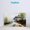Charming Country House Wall Painting for Living Room, Bedroom, Office, Hotels, Drawing Room