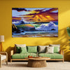Ocean's Melody Painting for Living Room, Bedroom, Office, Hotels, Drawing Room