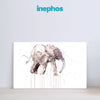 Beautiful Elephant Wall Painting for Living Room, Bedroom, Office, Hotels, Drawing Room