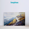 Beautiful Mountain Monastery Wall Painting for Living Room, Bedroom, Office, Hotels, Drawing Room