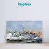 Battleship in Action Paintings for Living Room,Bedroom, Office, Hotels, Drawing Room