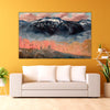 Mountain Landscape Wall Painting for Living Room, Bedroom, Office, Hotels, Drawing Room