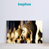 Golden Buddha Statue Wall Painting for Living Room, Bedroom, Office, Hotels, Drawing Room