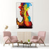 Colorful Abstract Wall Painting for Living Room, Bedroom, Office, Hotels, Drawing Room