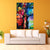 Vibrant Tree Silhouette Wall Painting for Living Room, Bedroom, Office, Hotels, Drawing Room