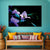 Purple Bloom Wall Painting for Living Room, Bedroom, Office, Hotels, Drawing Room