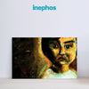 Expressive Child Portrait Wall Painting for Living Room, Bedroom, Office, Hotels, Drawing Room