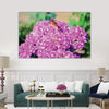 Elegant Purple Flowers Wall Painting for Living Room, Bedroom, Office, Hotels, Drawing Room