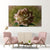 Blossoming Elegance Rose Wall Painting for Living Room, Bedroom, Office, Hotels, Drawing Room