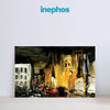 Cityscape at Night - Modern Urban Wall Painting for Living Room, Bedroom, Office, Hotels, Drawing Room