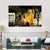 Cityscape at Night - Modern Urban Wall Painting for Living Room, Bedroom, Office, Hotels, Drawing Room