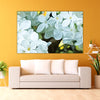 Serenity in White Blossoms Wall Painting for Living Room, Bedroom, Office, Hotels, Drawing Room