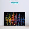 Colorful Sailboats at Night Wall Painting for Living Room, Bedroom, Office, Hotels, Drawing Room