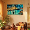 Venice Night Scene Wall Painting for Living Room, Bedroom, Office, Hotels, Drawing Room