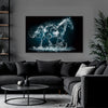 Water Horse Wall Painting for Living Room, Bedroom, Office, Hotels, Drawing Room