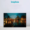 Rainy Night in the City Wall Painting for Living Room, Bedroom, Office, Hotels, Drawing Room
