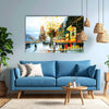 Cityscape at Dusk Painting for Living Room, Bedroom, Office, Hotels, Drawing Room