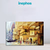 Golden Bazaar Painting for Living Room, Bedroom, Office, Hotels, Drawing Room