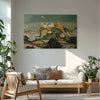 Beautiful Historic Battle Scene Wall Painting for Living Room, Bedroom, Office, Hotels, Drawing Room