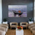 Tranquil Boat Scene Wall Painting for Living Room, Bedroom, Office, Hotels, Drawing Room