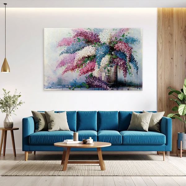 Floral Symphony Paintings for Living Room,Bedroom, Office, Hotels, Drawing Room