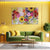 Beautiful Floral Wall Painting for Living Room, Bedroom, Office, Hotels, Drawing Room
