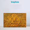 Golden Buddha Sculpture Art – Spiritual Canvas Wall Decor for Living Room, Bedroom, Office, Hotels, Drawing Room