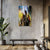 Vibrant Cityscape Wall Painting for Living Room, Bedroom, Office, Hotels, Drawing Room
