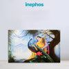 Radha Krishna with Peacock Wall Painting for Living Room, Bedroom, Office, Hotels, Drawing Room