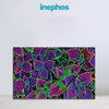Kaleidoscope Leaves Wall Painting for Living Room, Bedroom, Office, Hotels, Drawing Room
