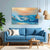 Tranquil Ocean Waves Wall Painting for Living Room, Bedroom, Office, Hotels, Drawing Room