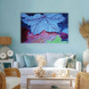 Dreamy Leaf Abstract Wall Painting for Living Room, Bedroom, Office, Hotels, Drawing Room